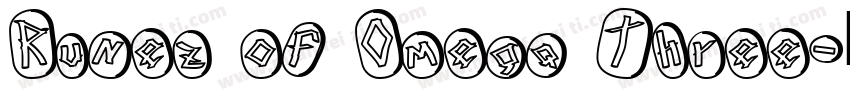 Runez of Omega Three字体转换